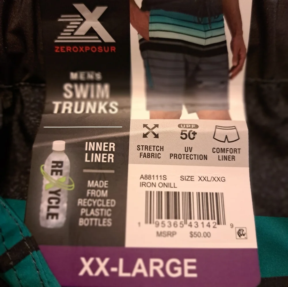 Mens Zeroxposur Swim Trunks